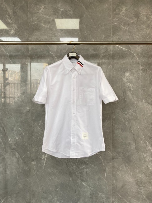 [Premium] 톰브라운 카라 넥포인트 반팔 셔츠