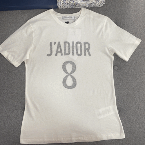 [正品버전] 디올 J&#039;ADIOR 8 티셔츠 [화이트] TU876153